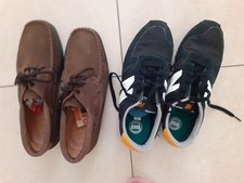 Scarpe nuove pelle e da ginnastica