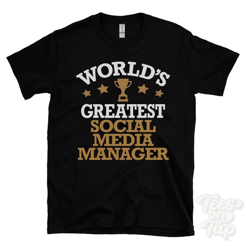 Maglietta social media manager - social,