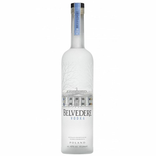 Belvedere vodka alc 6 - belvedere, alc.