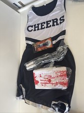 Abito cheerleader e 2 streamer