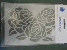 STENCIL TRE ROSE PER DECOUPAGE