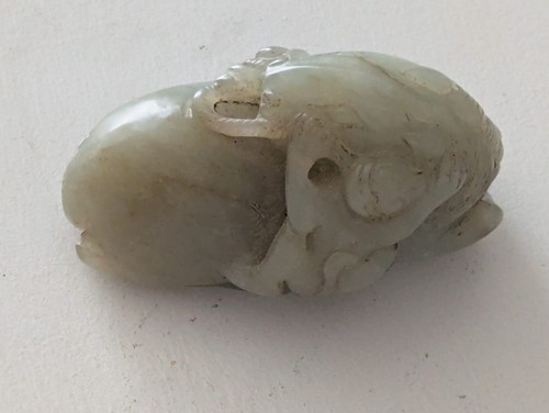 Scultura cinese giada - in,