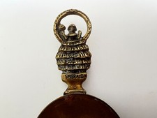 Antique Brass Souvenir Tea Caddy Spoon Esmeralda 9 cm's