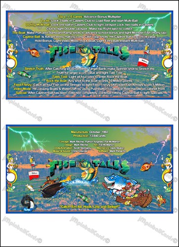 Williams fish tales 1992 - fish,