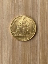 RARISSIMA moneta 100 Lire ORO