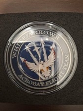 Moneta sfida acrobata frecce