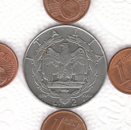 Italia rara moneta 2 - italia,