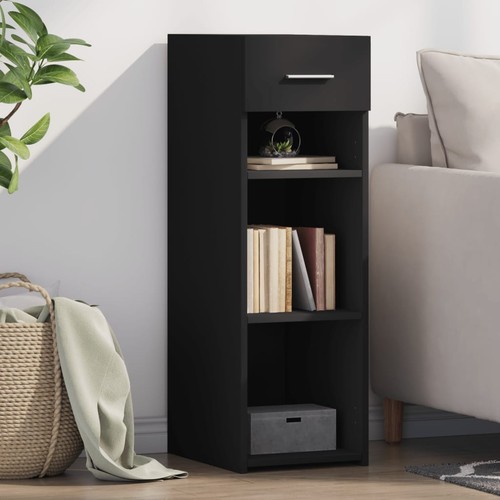 Credenza nera 30x42 5x93 in - nera, cm
