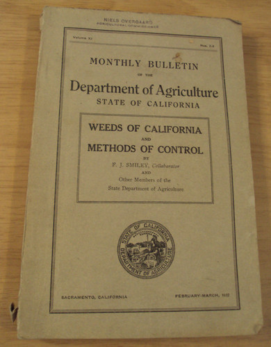 Vtg 1922 bulletin - 1922, bulletin~weeds