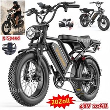 Bicicletta elettrica 750W Fat