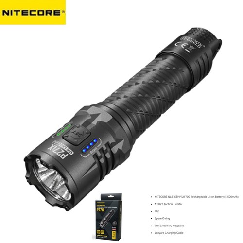 Torcia nitecore p27ix 5000lm - torcia,