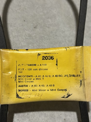 Cinghia trapezoidale cod - cod., 2036