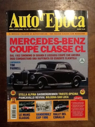 Auto epoca ottobre 2006 - auto,