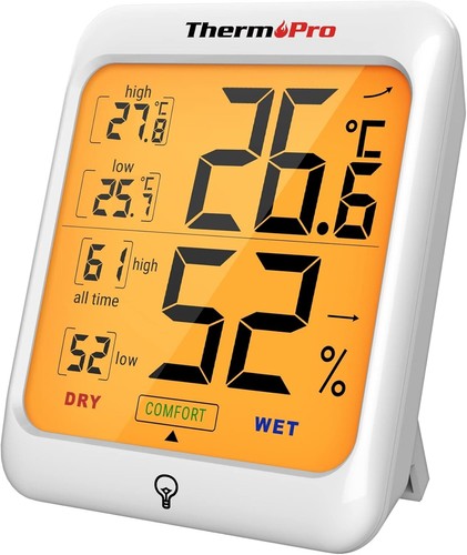 Termoigrometro con touchscreen - termoigrometro,