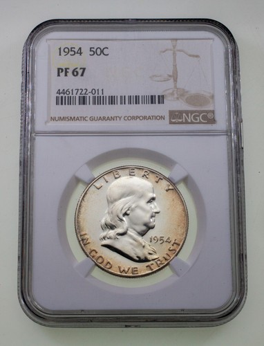 1954 50c franklin - 1954,