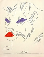 Andy Warhol "Leon"  Multiplo Firmato a mano, con certificato - BolaffiArte  1975