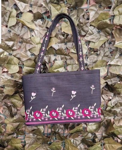 Borsa vintage tessuto - borsa,