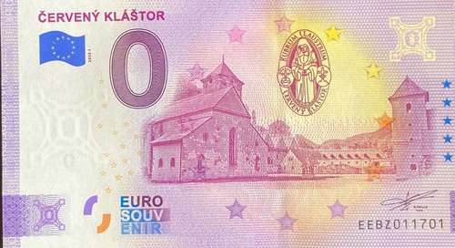 Billet euro cerveny klastor - euro,
