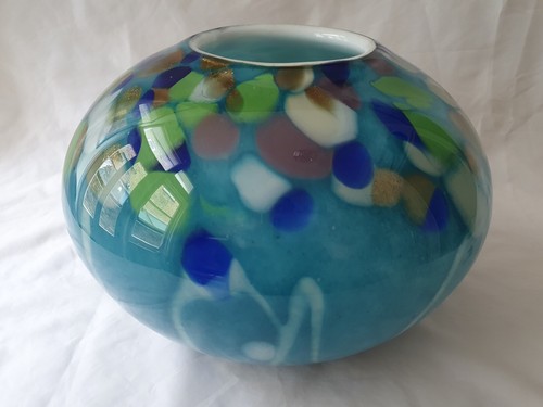 Grande vaso scultoreo - in, vetro