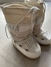 Stivali donna sci luna misura 32/34 bianco