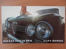 ALFA ROMEO "Giulia 1600 Super"