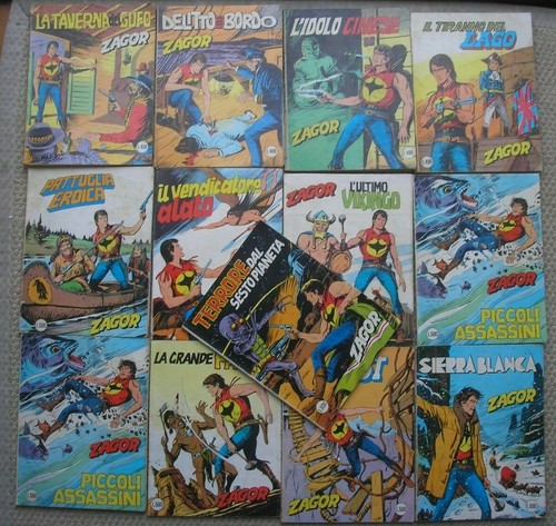 Zagor zenith lotto - zagor, numeri