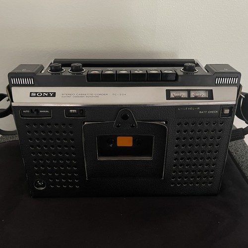 Sony 224 1973 registratore - sony,