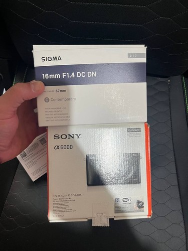 Sony alpha 6000 - 6000, sigma