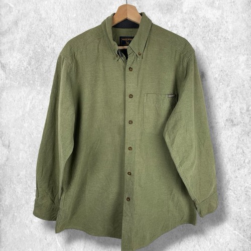 Woolrich camicia uomo verde - xl,