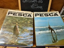 PIERONI Piero Enciclopedia della pesca 1967 Sadea Sansoni Editori Due volumi