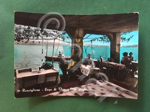 Cartolina ronciglione lago - cartolina,
