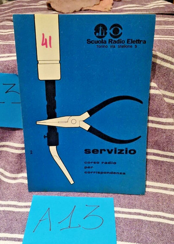 Scuola radio elettra fascicolo - radio,