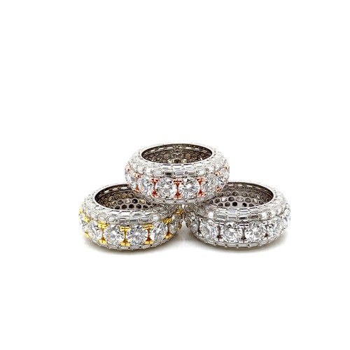 Anello eternità moissanite - anello,