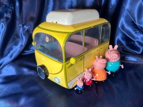 Peppa pig famiglia camper van - famiglia,
