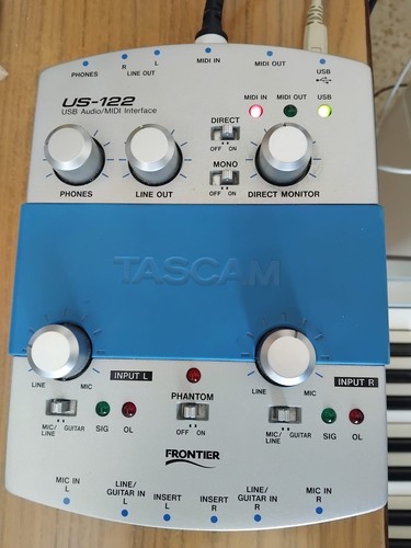 Tascam 122 usb audio midi - tascam, us-122