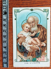 Santino Holy Card SAN GIUSEPPE