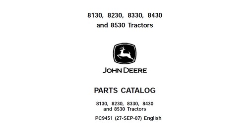 John deere 8130 - deere, 8230
