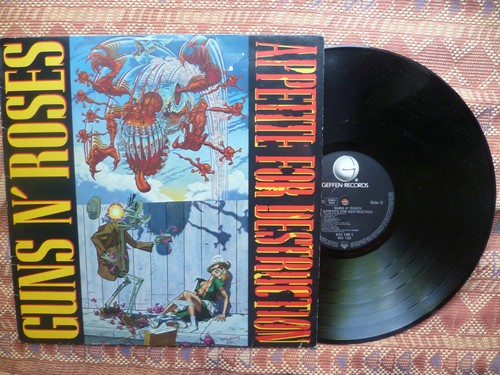 Guns roses appetite for - n,