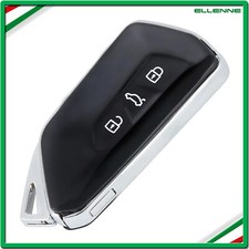 ✅GUSCIO CHIAVE TELECOMANDO VOLKSWAGEN GOLF 8 LEON CUPRA 3 TASTI PULSANTI VW17✅