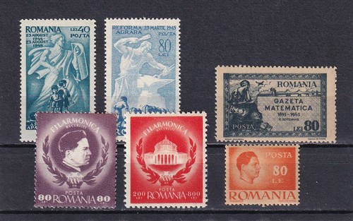 Romania 1945 1946 - romania, j.