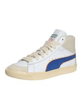 Puma Uomo Scarpe da ginnastica alte Clyde Mid Bball Rhuigi, bianca