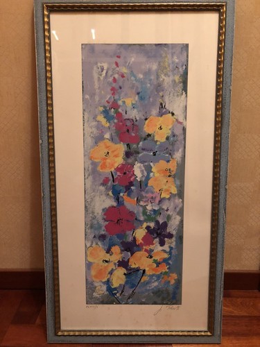 Giorgio prati litografia fiori - prati,