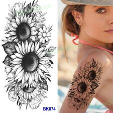 Tatuaggio Girasole Rosa