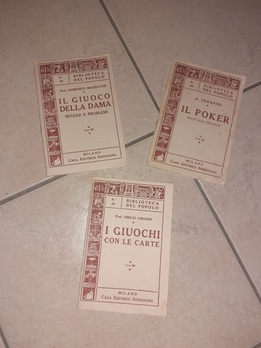 Biblioteca del popolo - popolo, poker