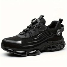 Scarpe Uomo Antinfortunistiche-Antiscivolo con Punta in Acciaio, Comode Lavoro