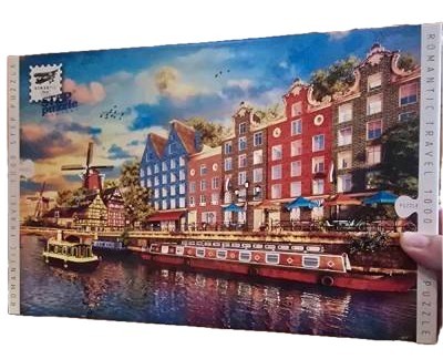 Puzzle 1000 pezzi amsterdam - pezzi,