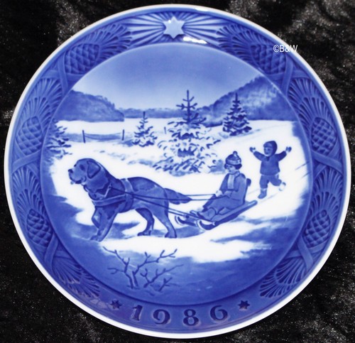 1986 royal copenhagen - royal, piatto