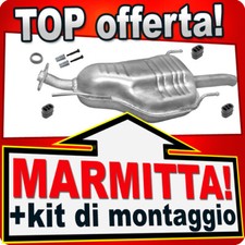 Silenziatore Posteriore per