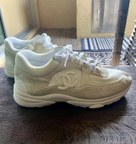 Sneakers chanel logo - sneakers, pelle