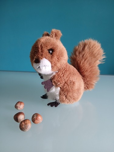 Trudi peluche scoiattolo - peluche,